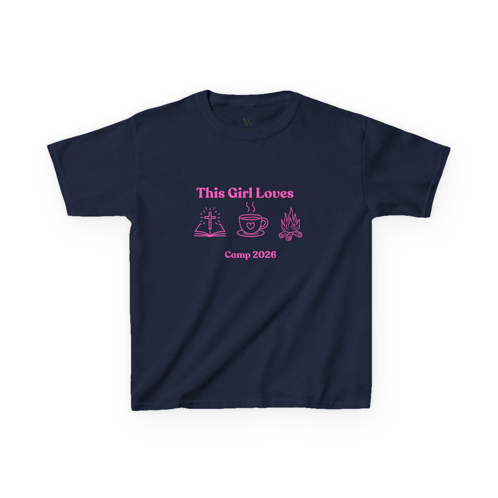 The "Fearless Faith" Camp 2026 Tee – Girls’ Edition