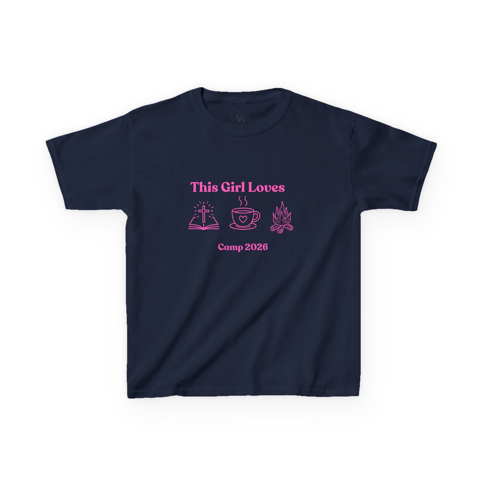 The "Fearless Faith" Camp 2026 Tee – Girls’ Edition