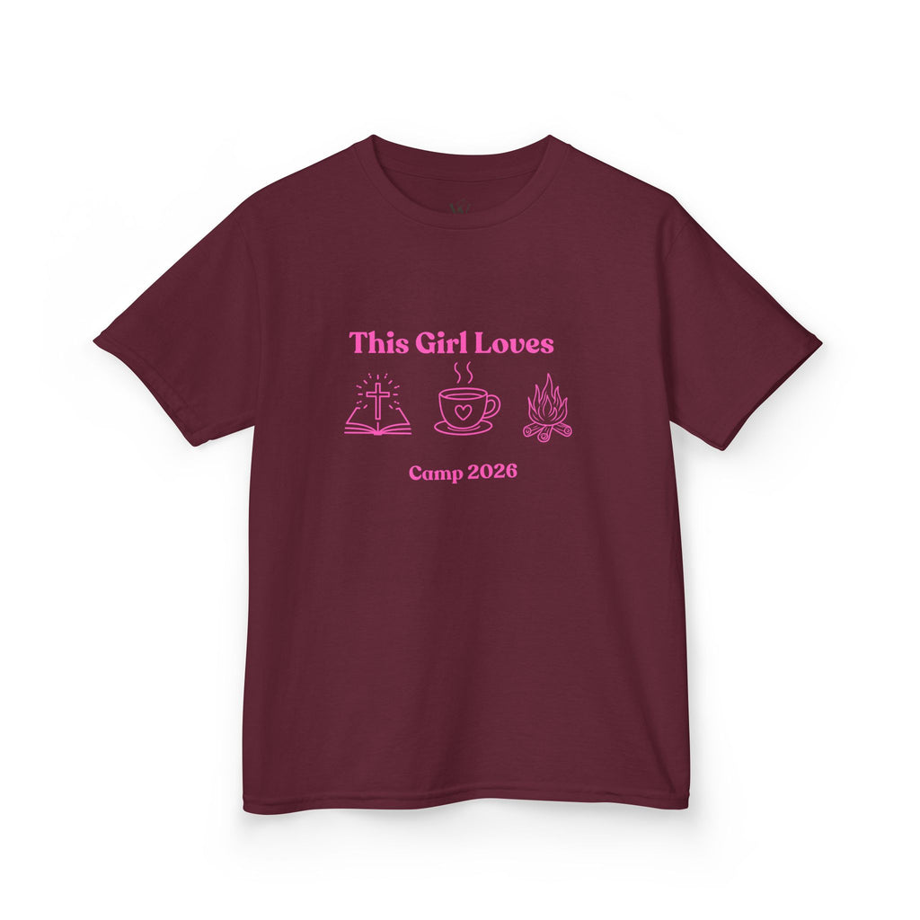 The "Fearless Faith" Camp 2026 Tee – Girls’ Edition
