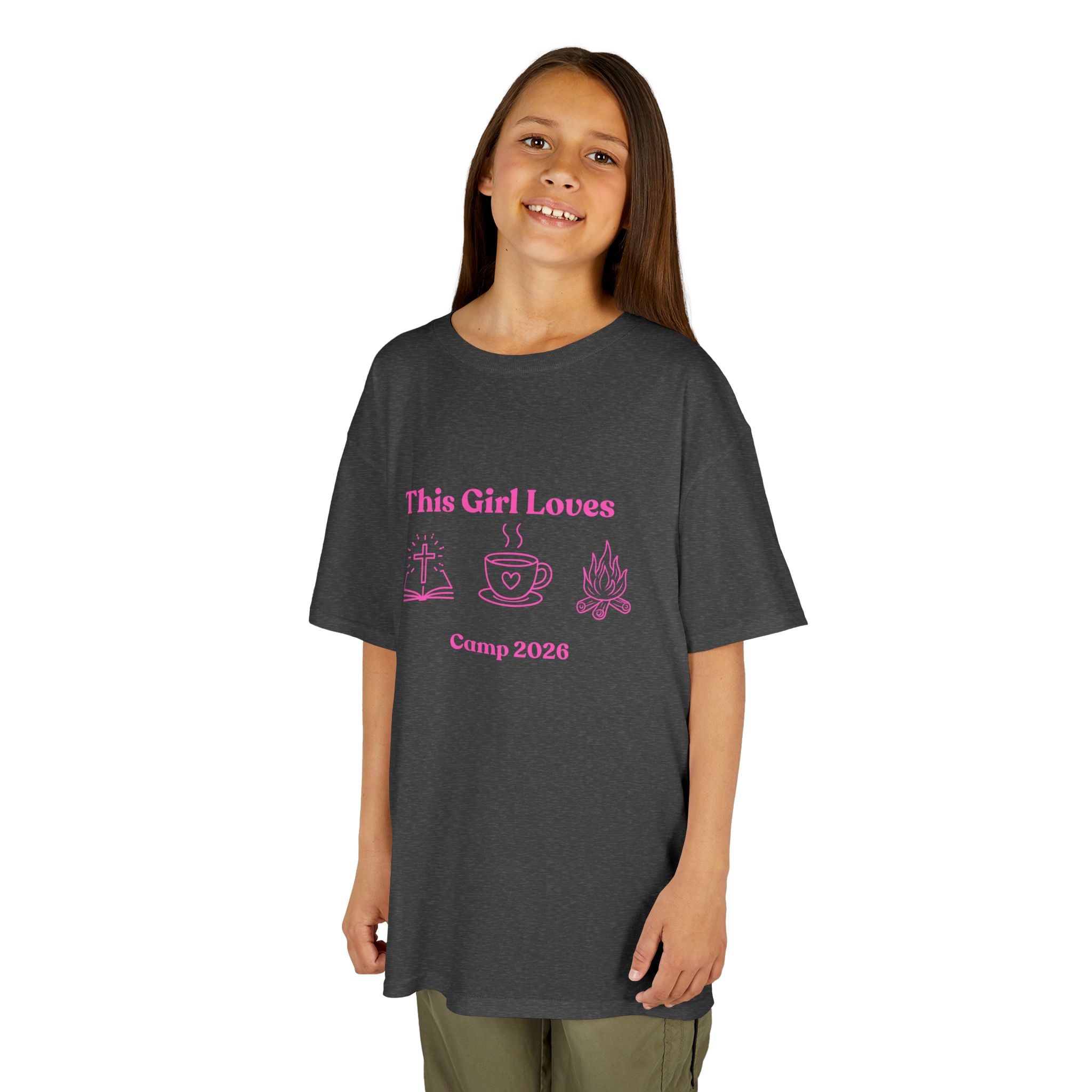 The "Fearless Faith" Camp 2026 Tee – Girls’ Edition