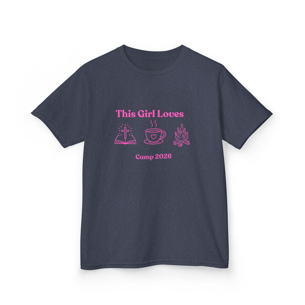 The "Fearless Faith" Camp 2026 Tee – Girls’ Edition