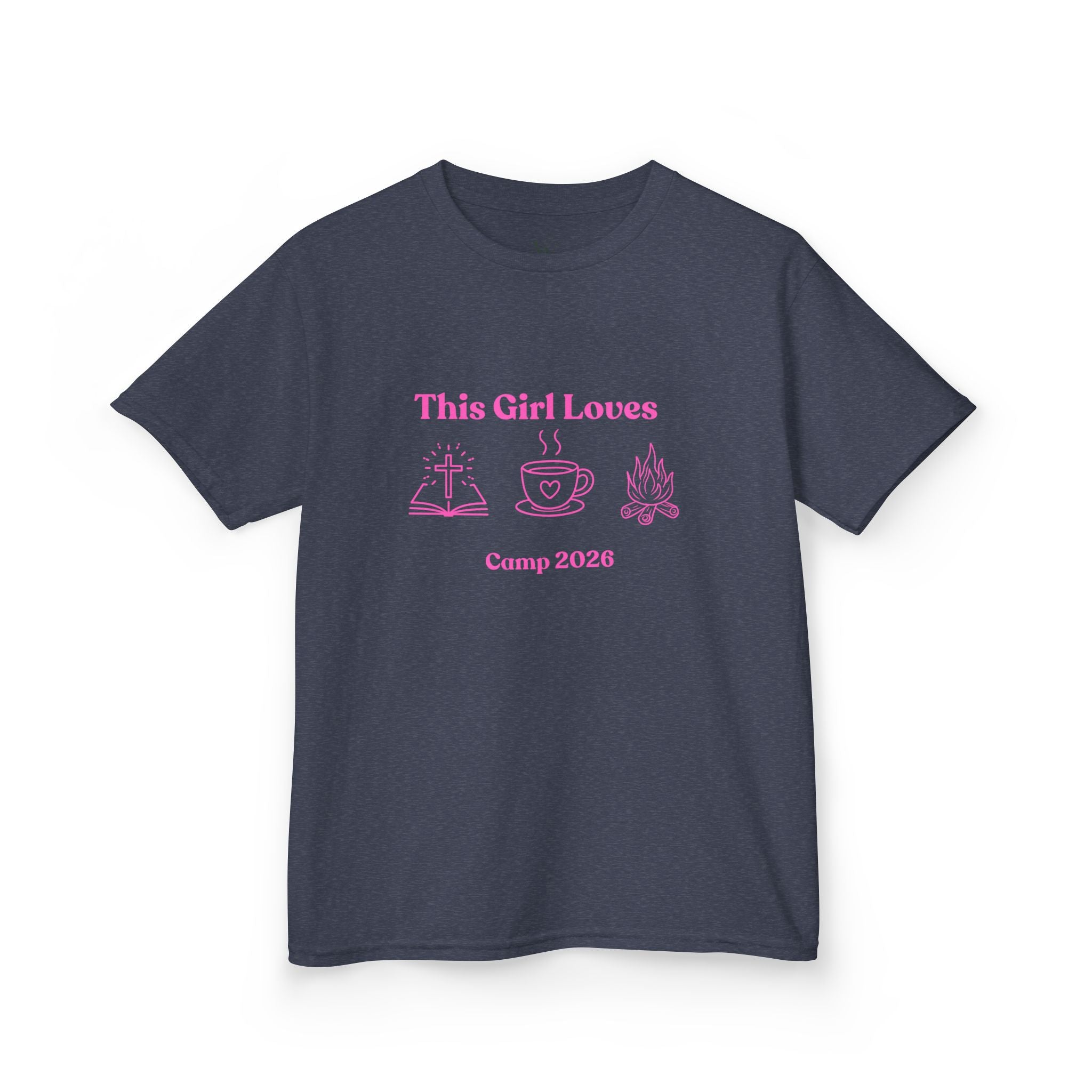 The "Fearless Faith" Camp 2026 Tee – Girls’ Edition