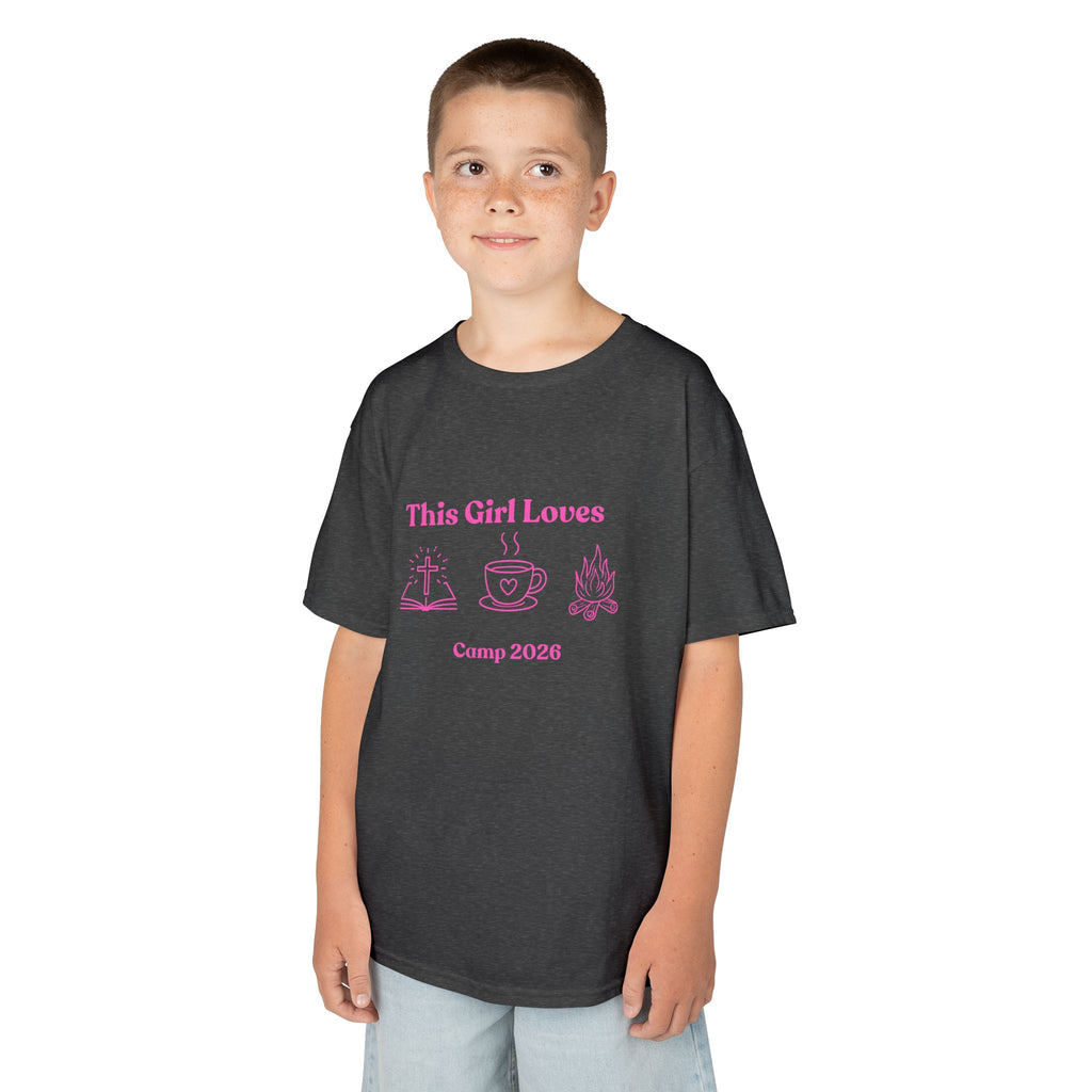 The "Fearless Faith" Camp 2026 Tee – Girls’ Edition