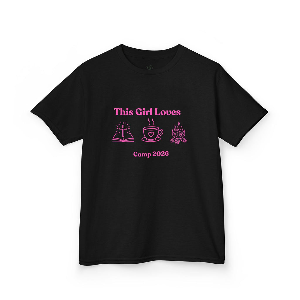 The "Fearless Faith" Camp 2026 Tee – Girls’ Edition