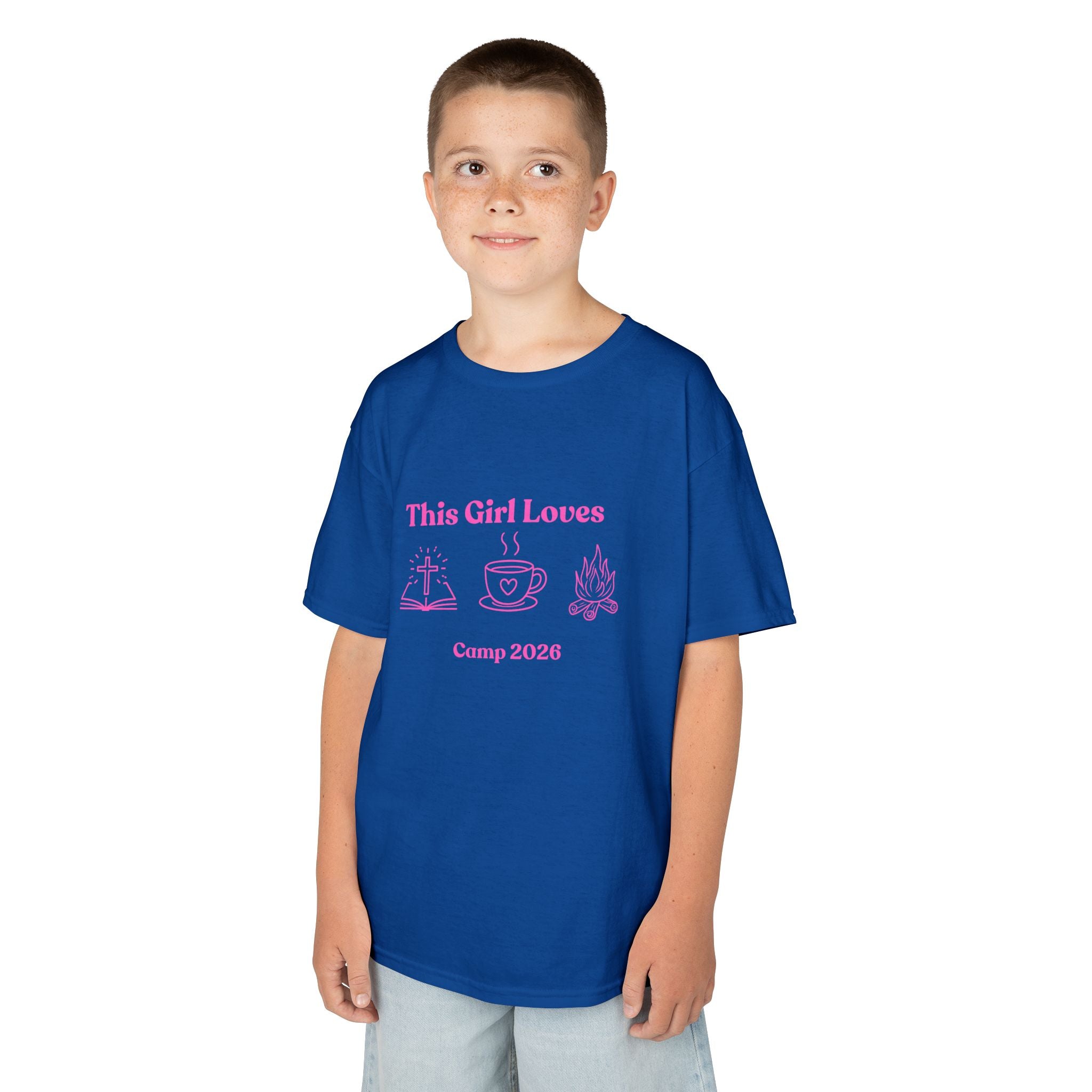 The "Fearless Faith" Camp 2026 Tee – Girls’ Edition