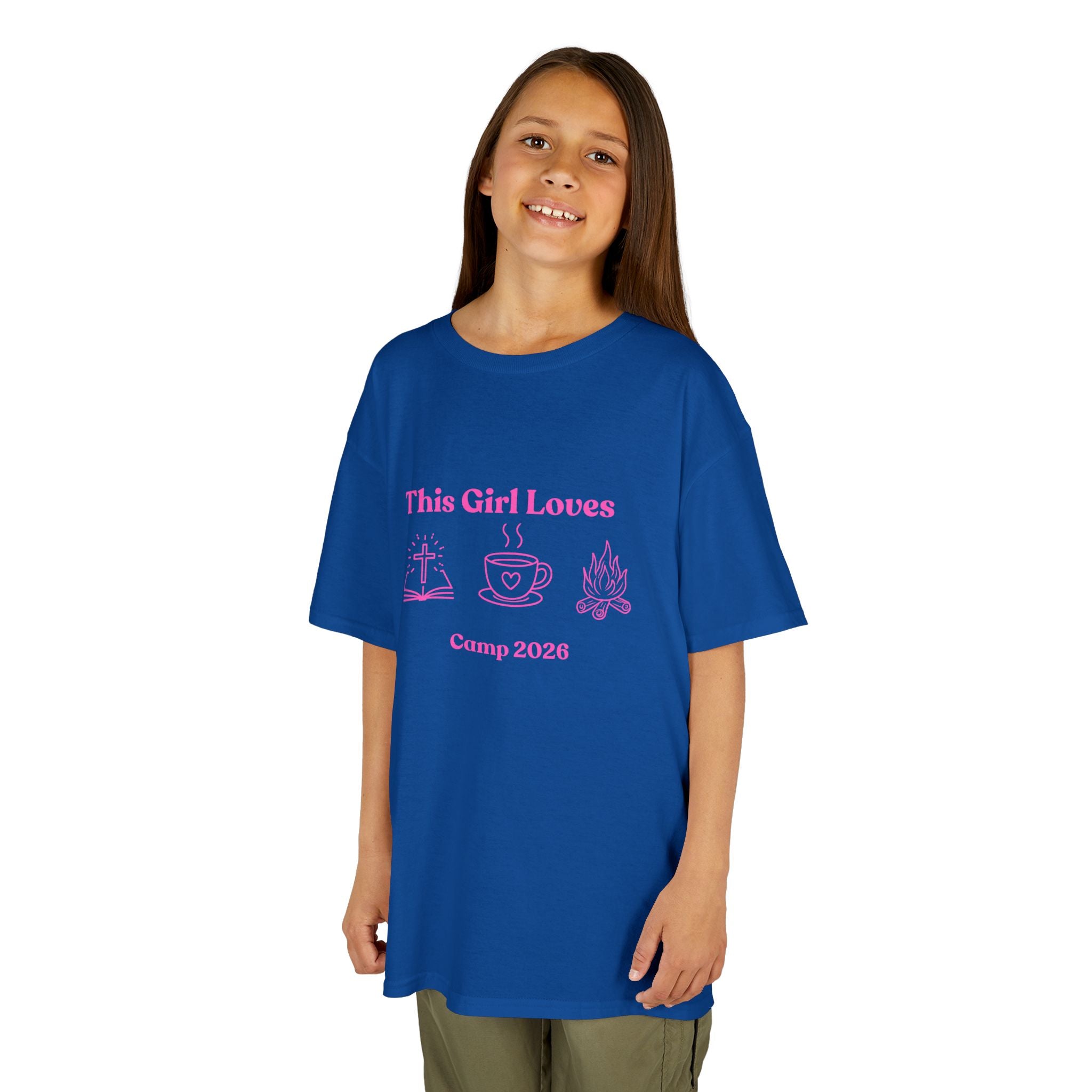 The "Fearless Faith" Camp 2026 Tee – Girls’ Edition