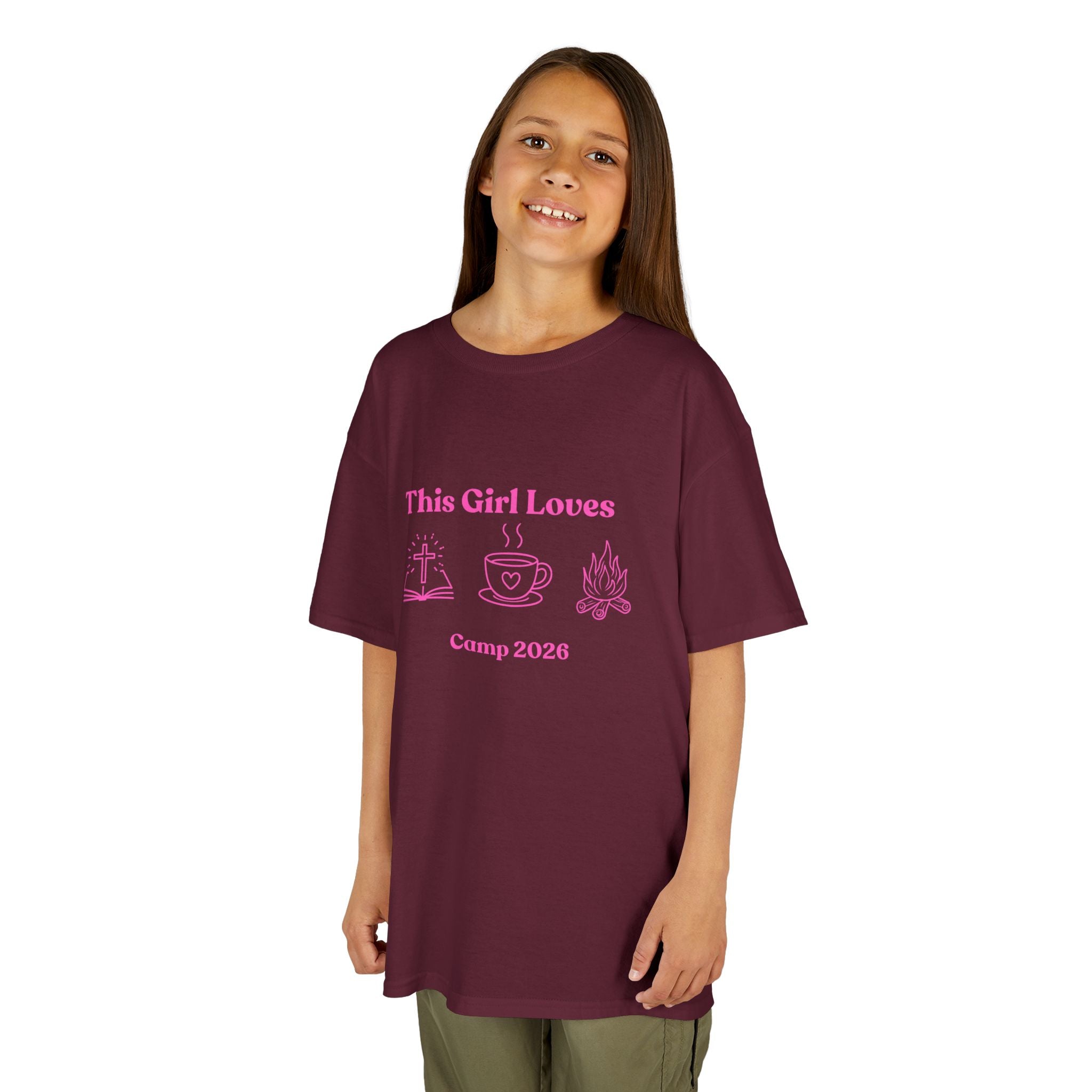 The "Fearless Faith" Camp 2026 Tee – Girls’ Edition