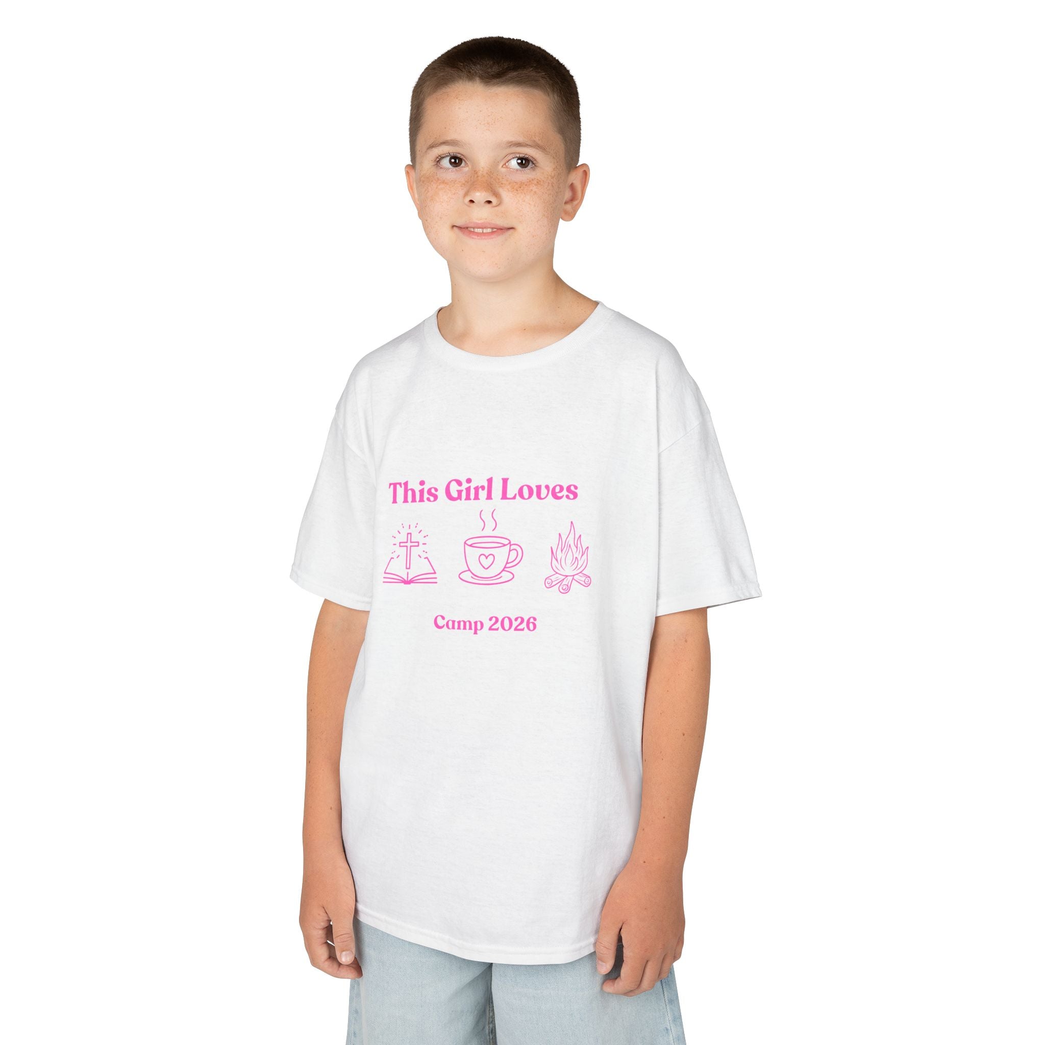 The "Fearless Faith" Camp 2026 Tee – Girls’ Edition