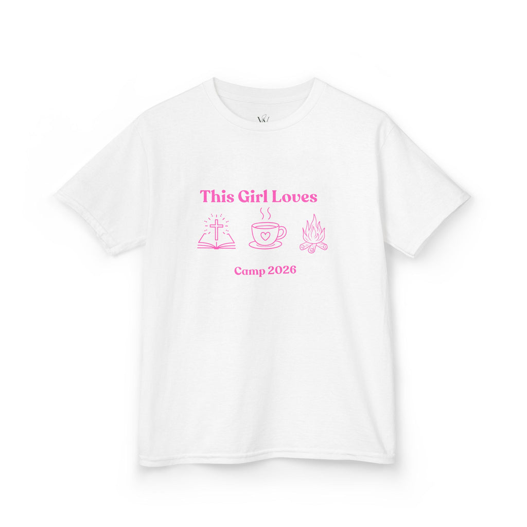 The "Fearless Faith" Camp 2026 Tee – Girls’ Edition