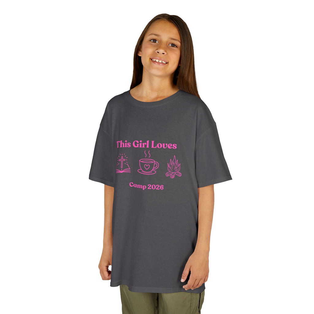 The "Fearless Faith" Camp 2026 Tee – Girls’ Edition