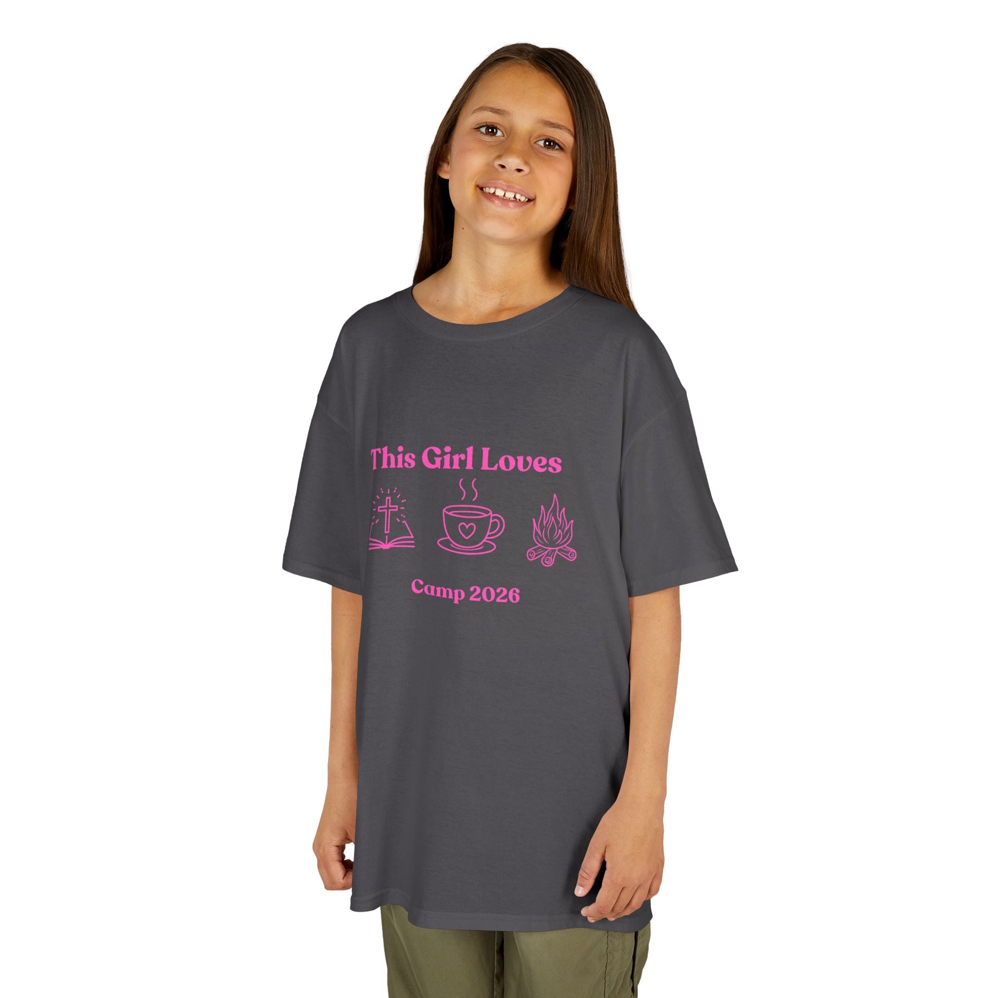 The "Fearless Faith" Camp 2026 Tee – Girls’ Edition