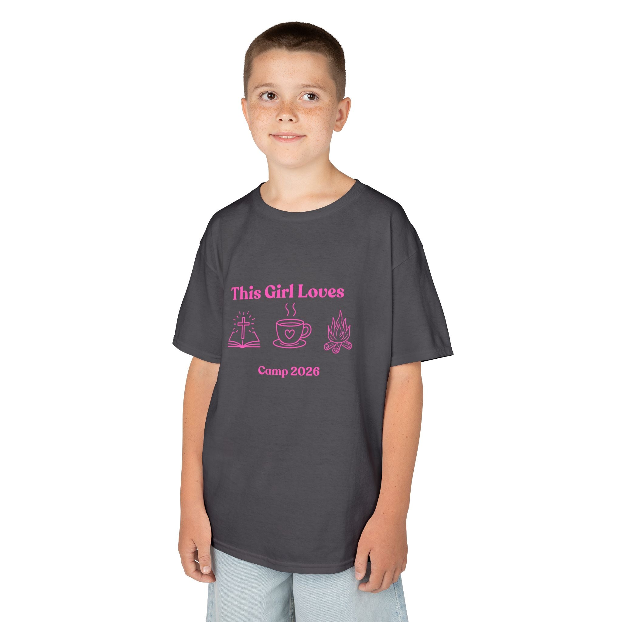 The "Fearless Faith" Camp 2026 Tee – Girls’ Edition