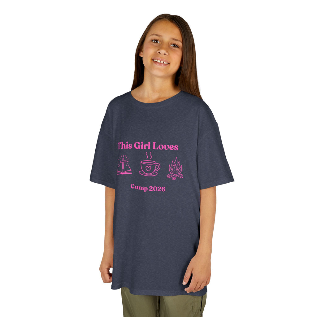 The "Fearless Faith" Camp 2026 Tee – Girls’ Edition