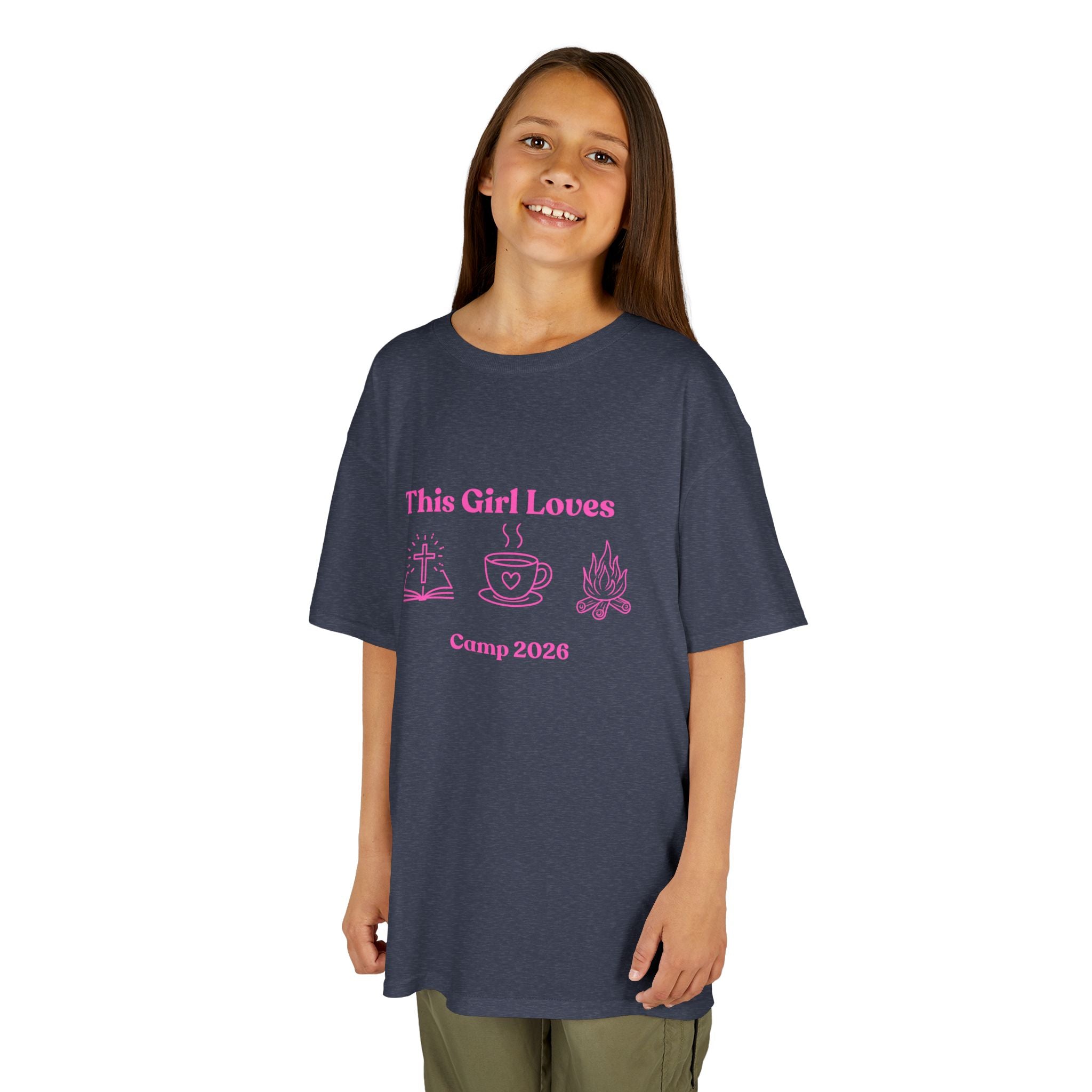 The "Fearless Faith" Camp 2026 Tee – Girls’ Edition