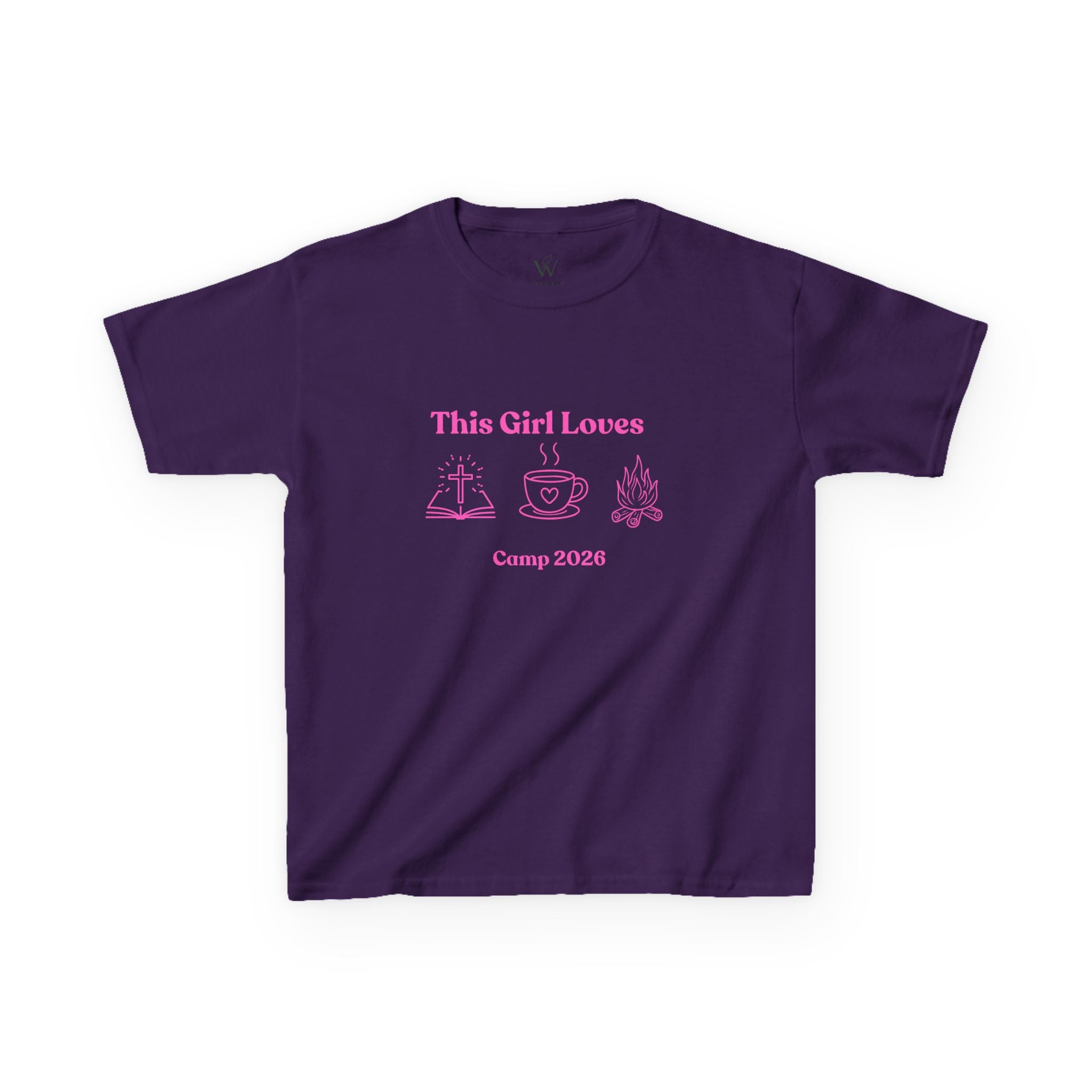 The "Fearless Faith" Camp 2026 Tee – Girls’ Edition
