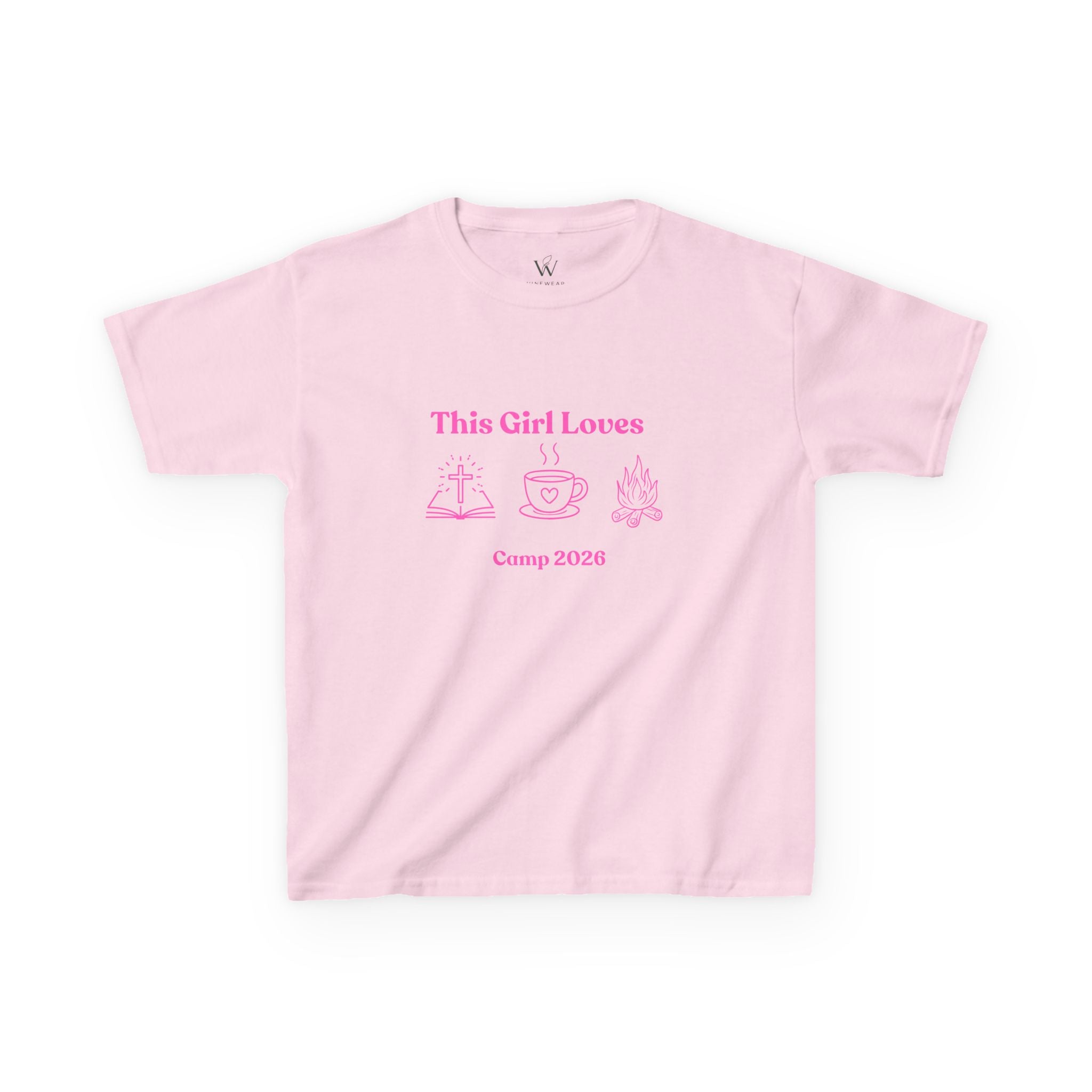 The "Fearless Faith" Camp 2026 Tee – Girls’ Edition