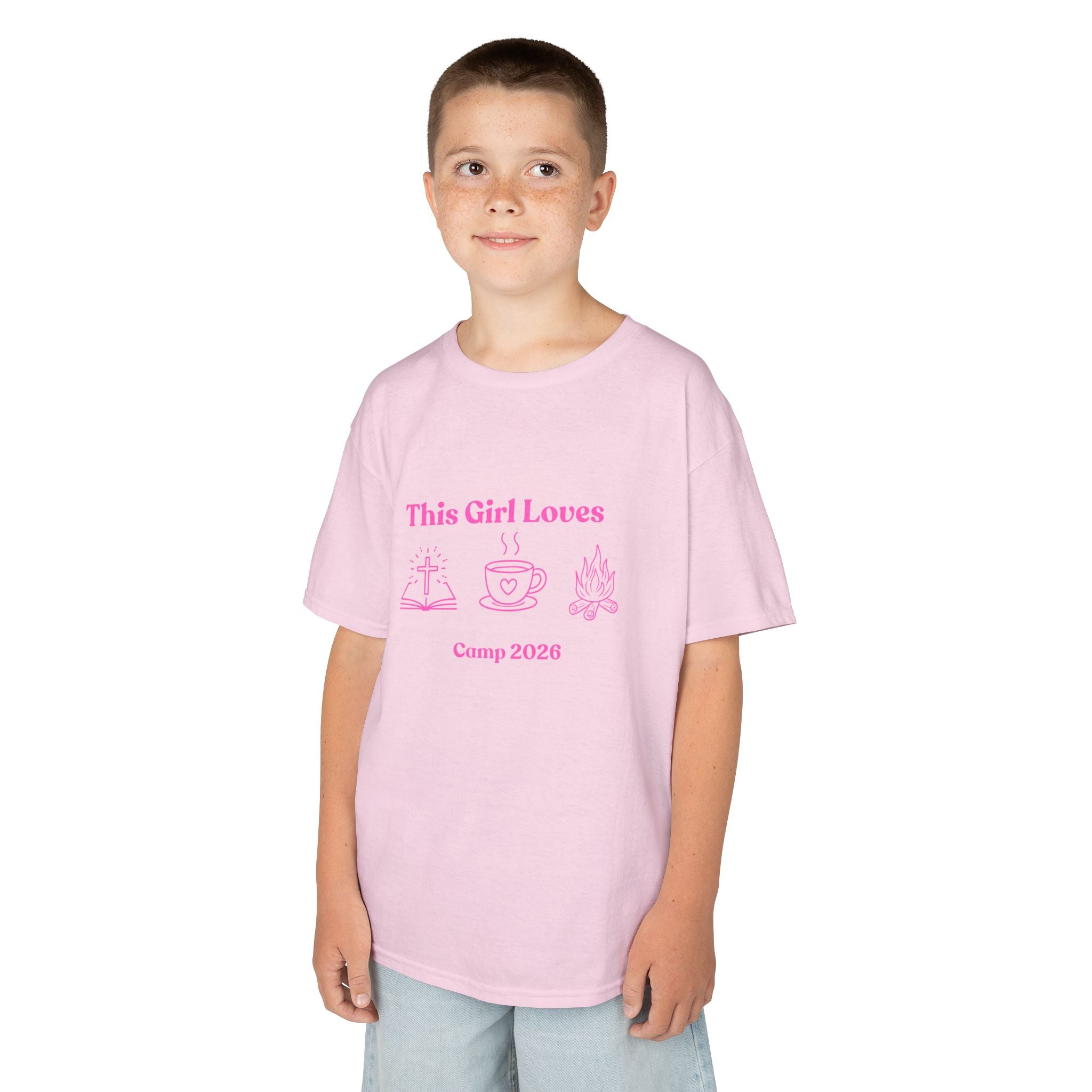 The "Fearless Faith" Camp 2026 Tee – Girls’ Edition