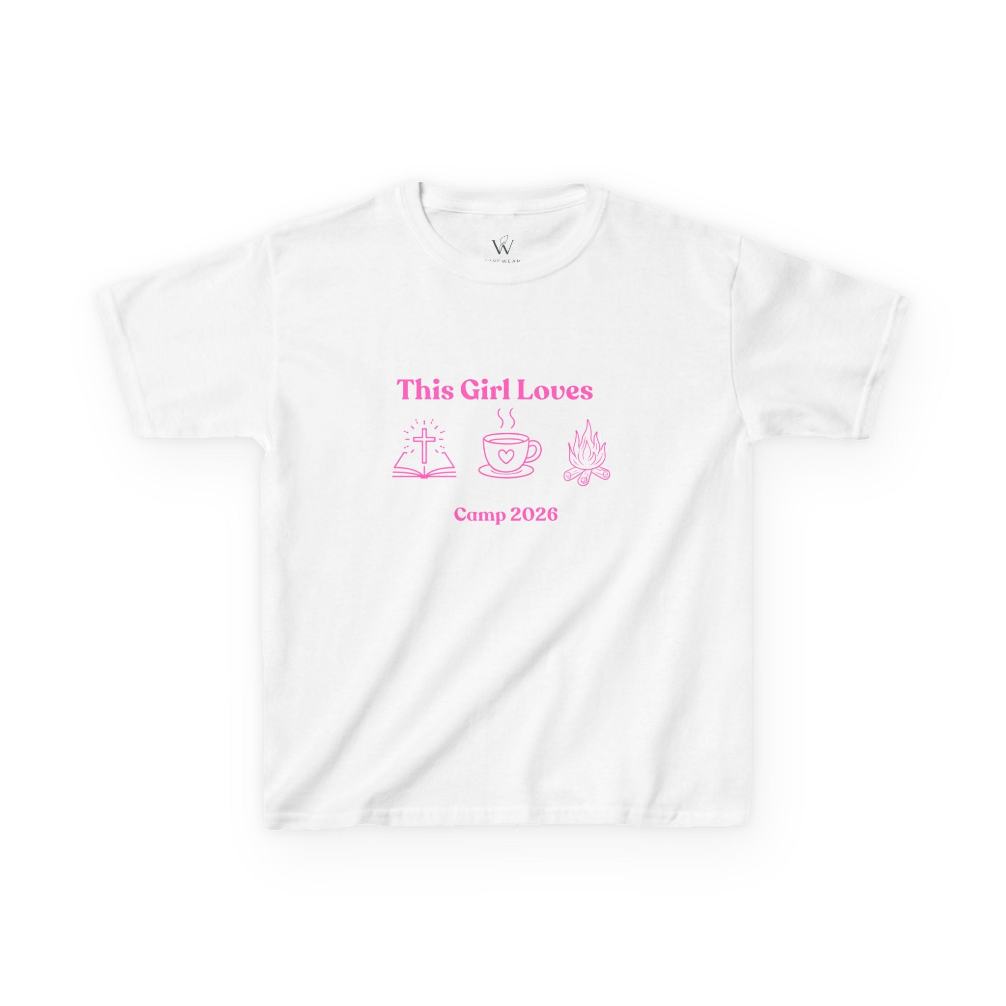 The "Fearless Faith" Camp 2026 Tee – Girls’ Edition