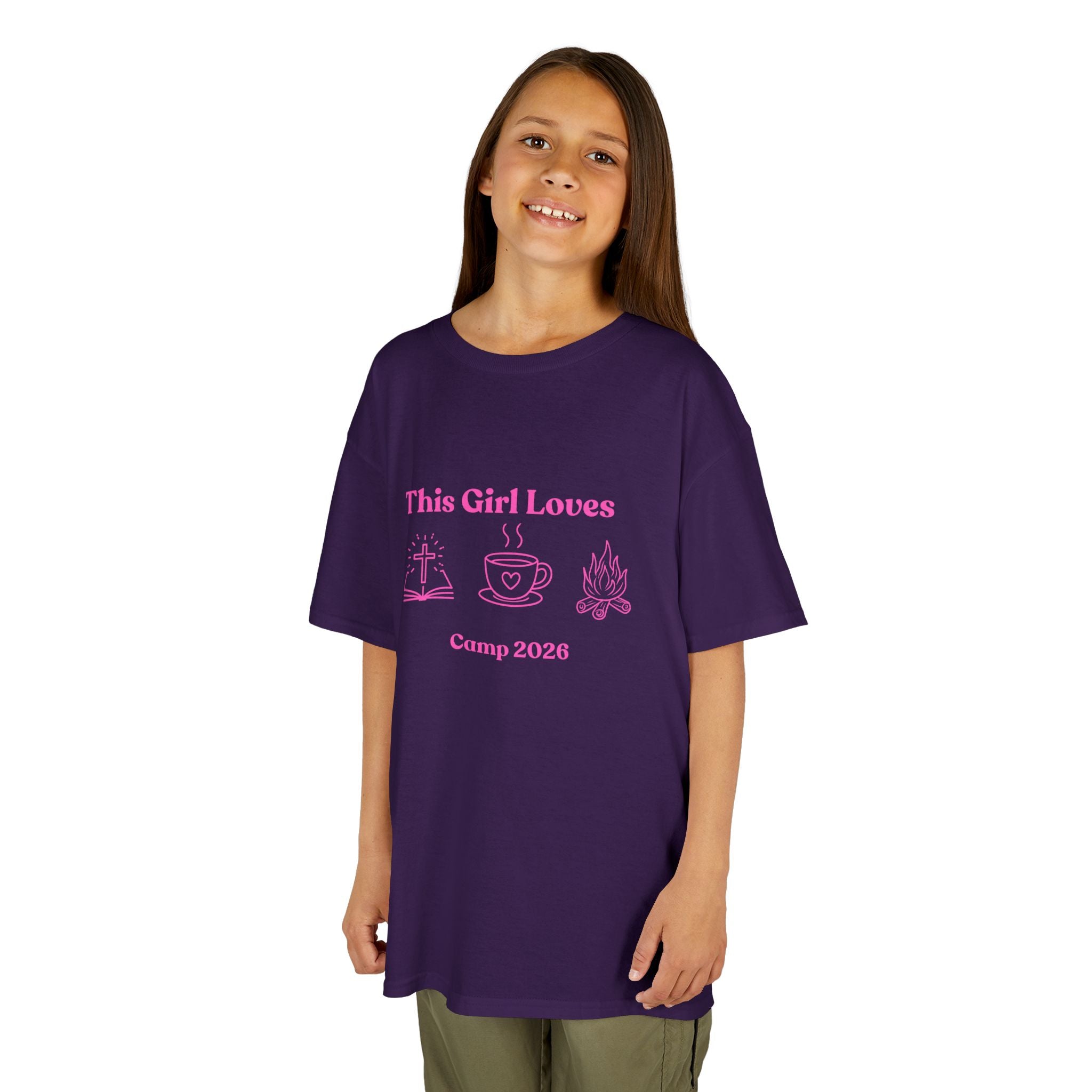 The "Fearless Faith" Camp 2026 Tee – Girls’ Edition