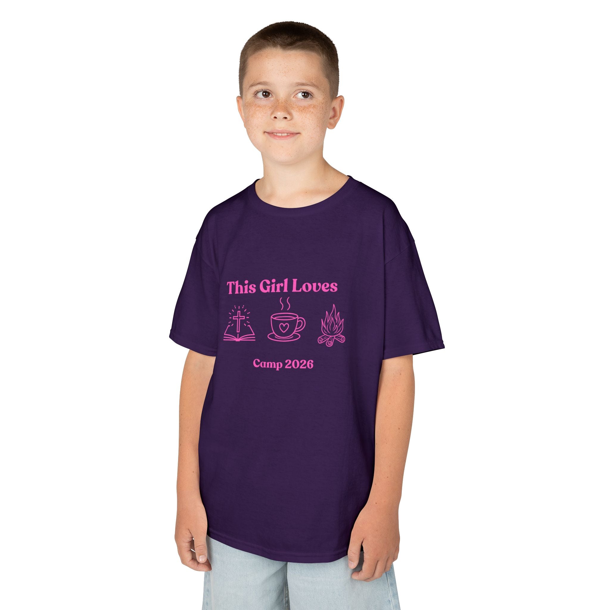 The "Fearless Faith" Camp 2026 Tee – Girls’ Edition