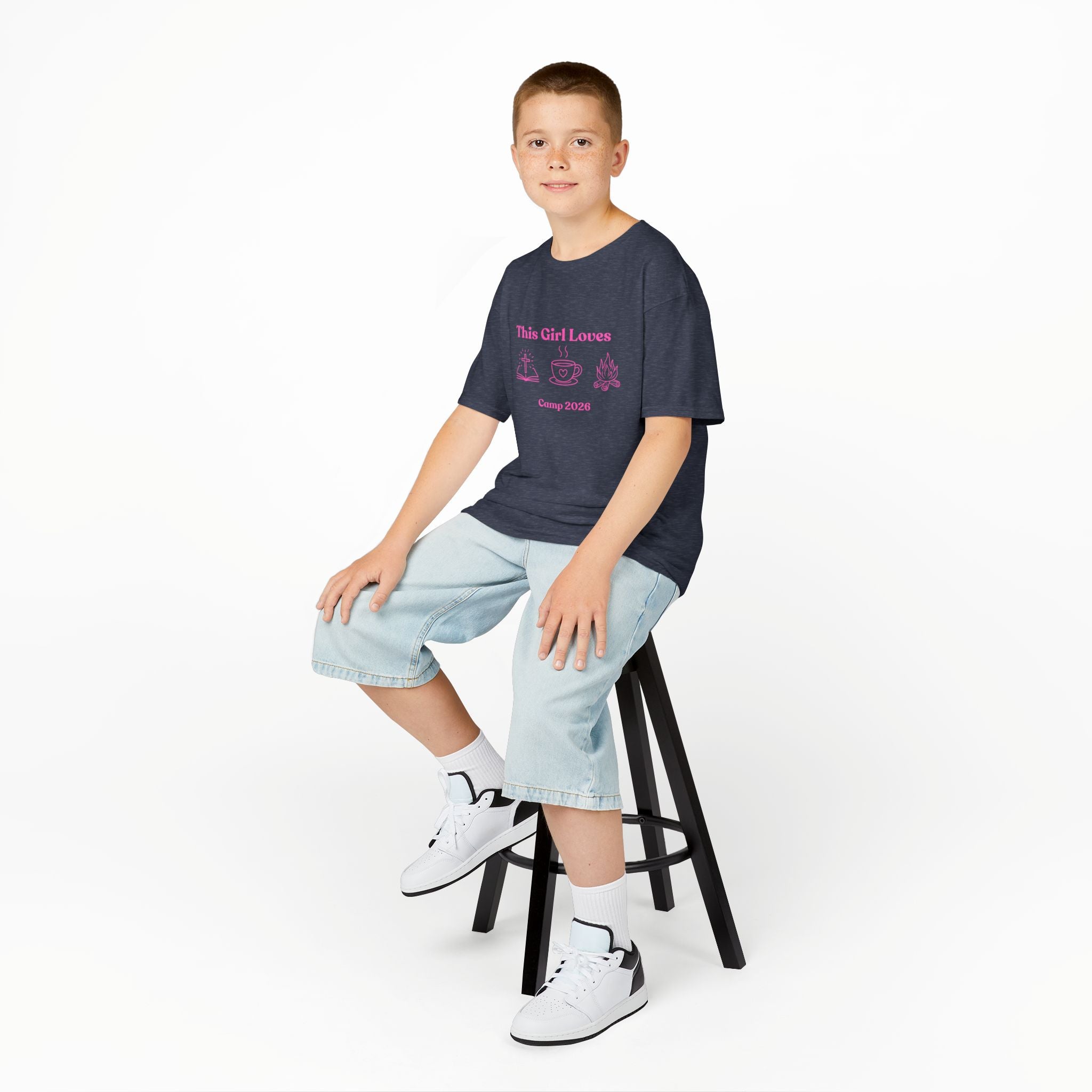 The "Fearless Faith" Camp 2026 Tee – Girls’ Edition