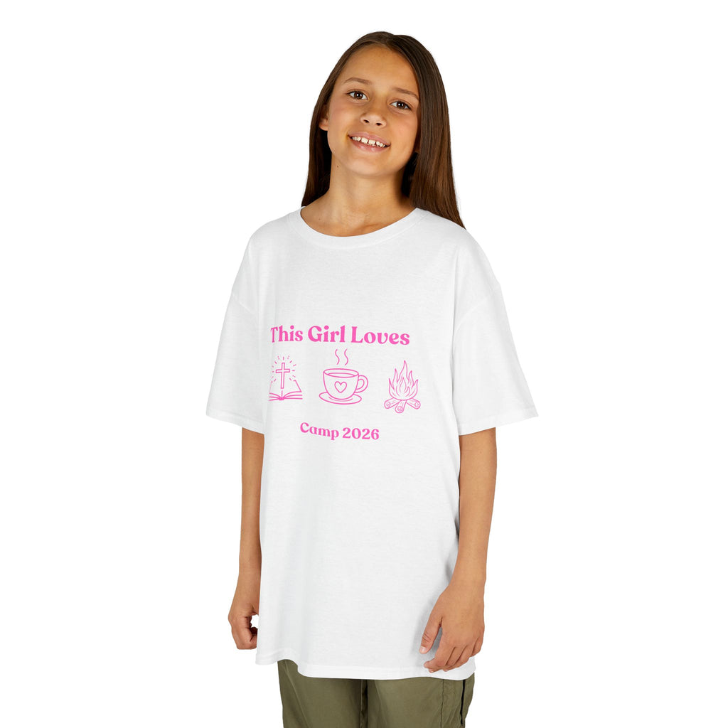 The "Fearless Faith" Camp 2026 Tee – Girls’ Edition