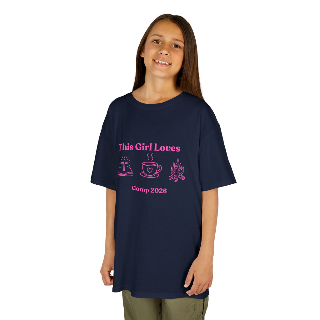 The "Fearless Faith" Camp 2026 Tee – Girls’ Edition