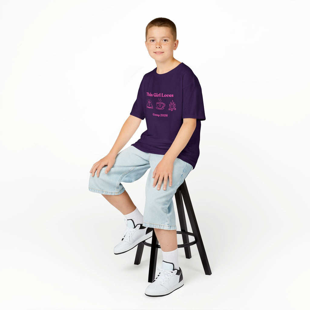 The "Fearless Faith" Camp 2026 Tee – Girls’ Edition