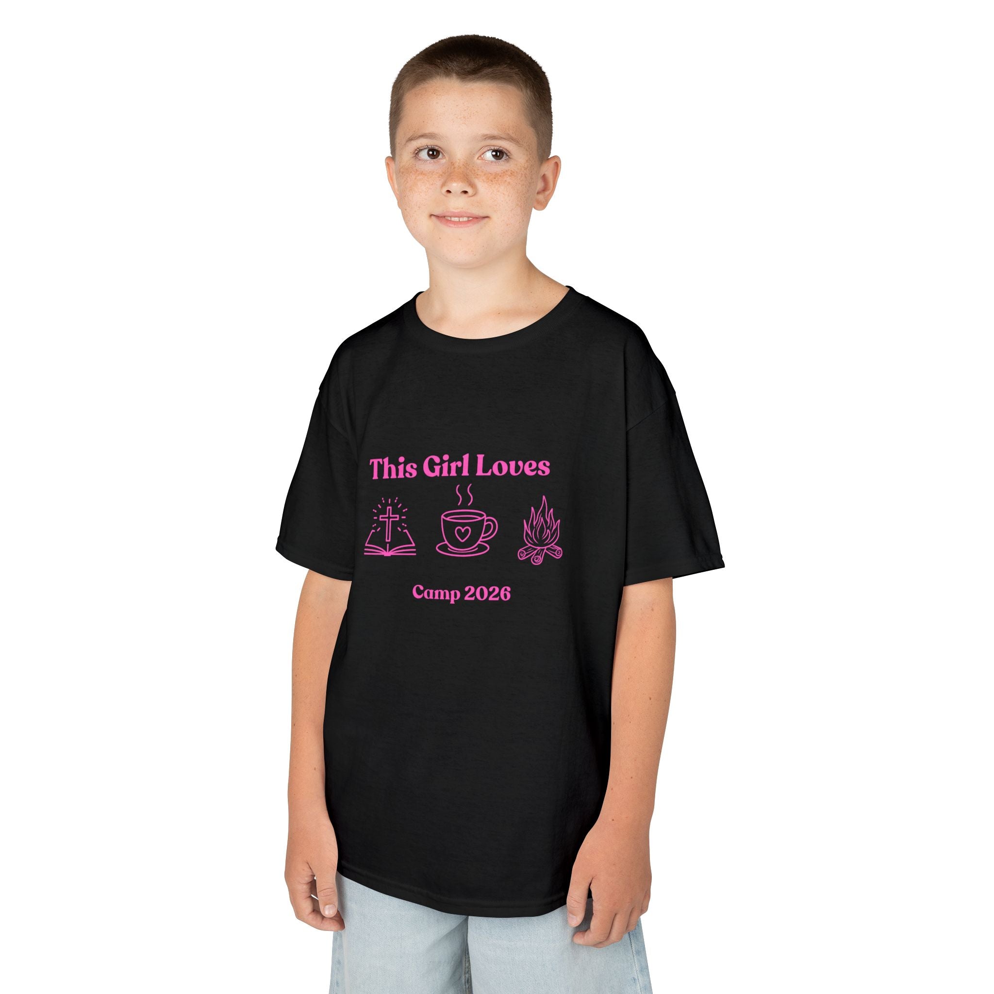 The "Fearless Faith" Camp 2026 Tee – Girls’ Edition