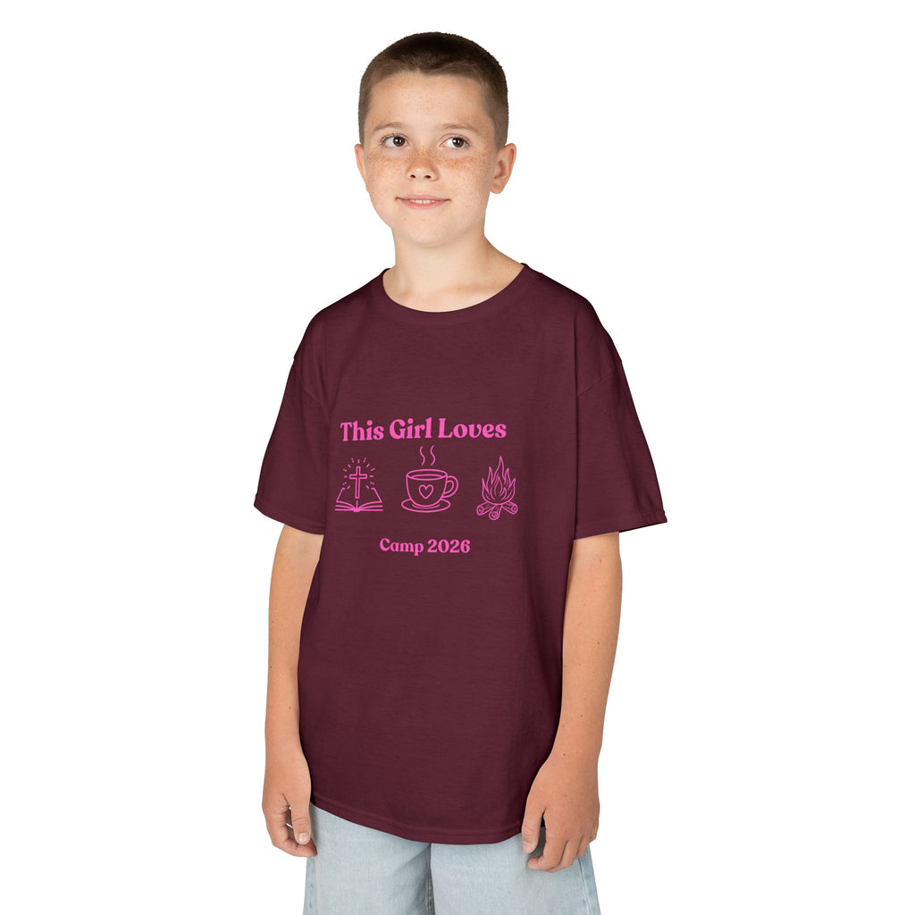The "Fearless Faith" Camp 2026 Tee – Girls’ Edition