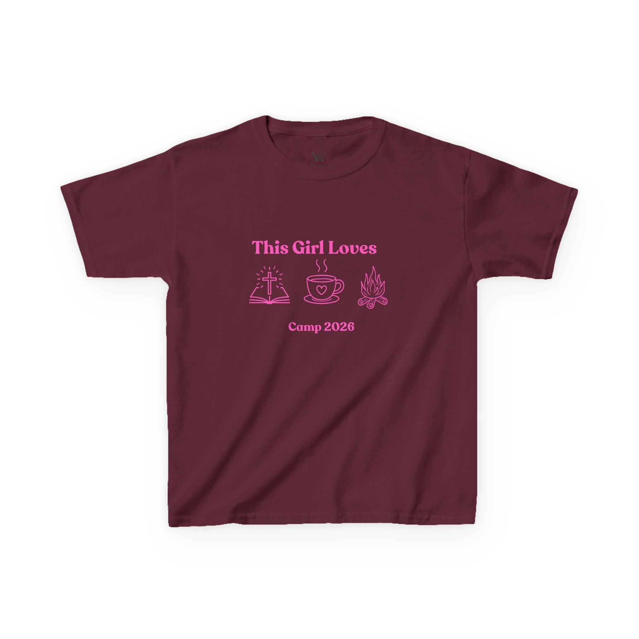 The "Fearless Faith" Camp 2026 Tee – Girls’ Edition