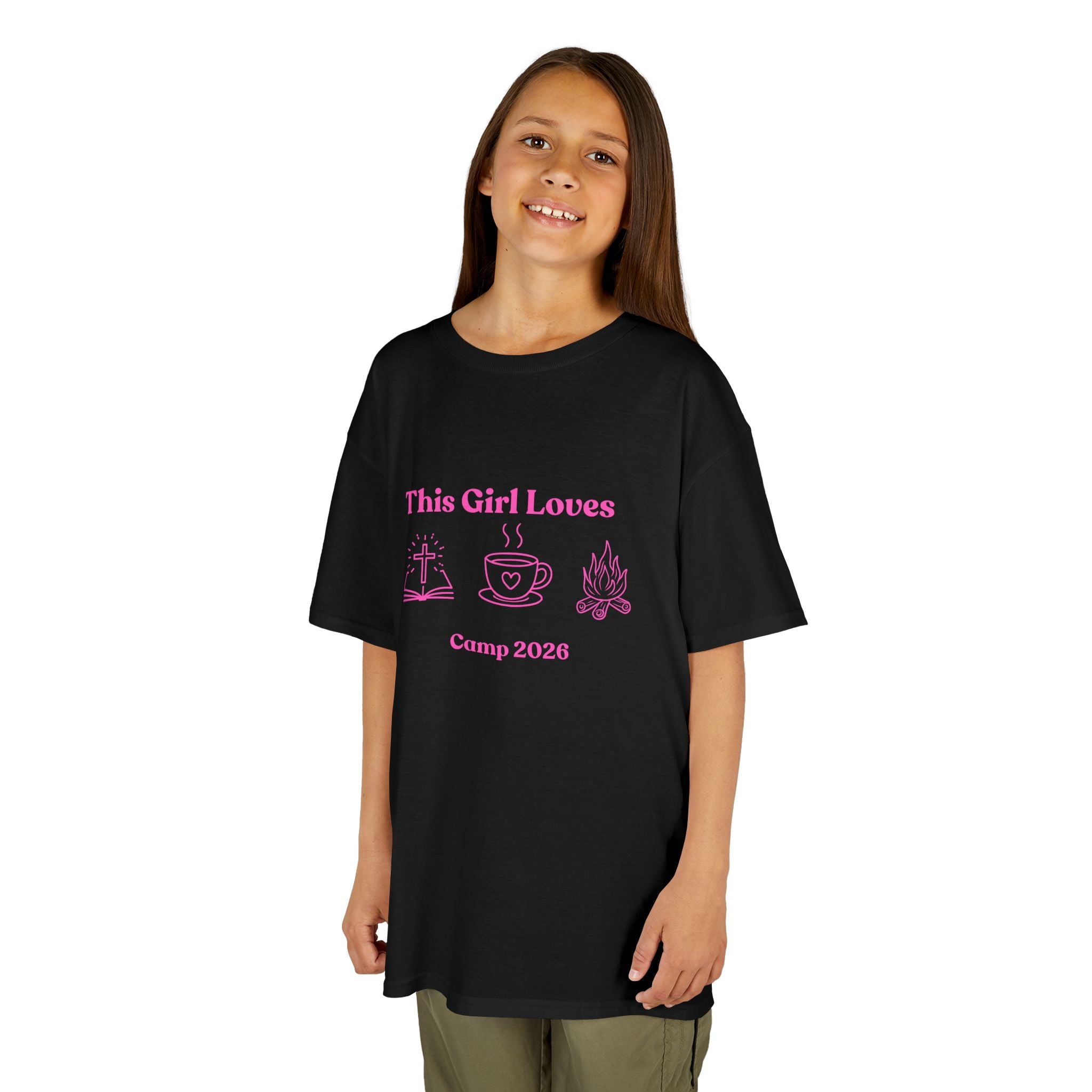 The "Fearless Faith" Camp 2026 Tee – Girls’ Edition