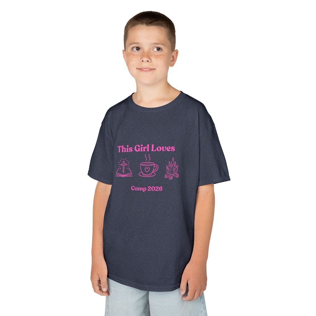 The "Fearless Faith" Camp 2026 Tee – Girls’ Edition