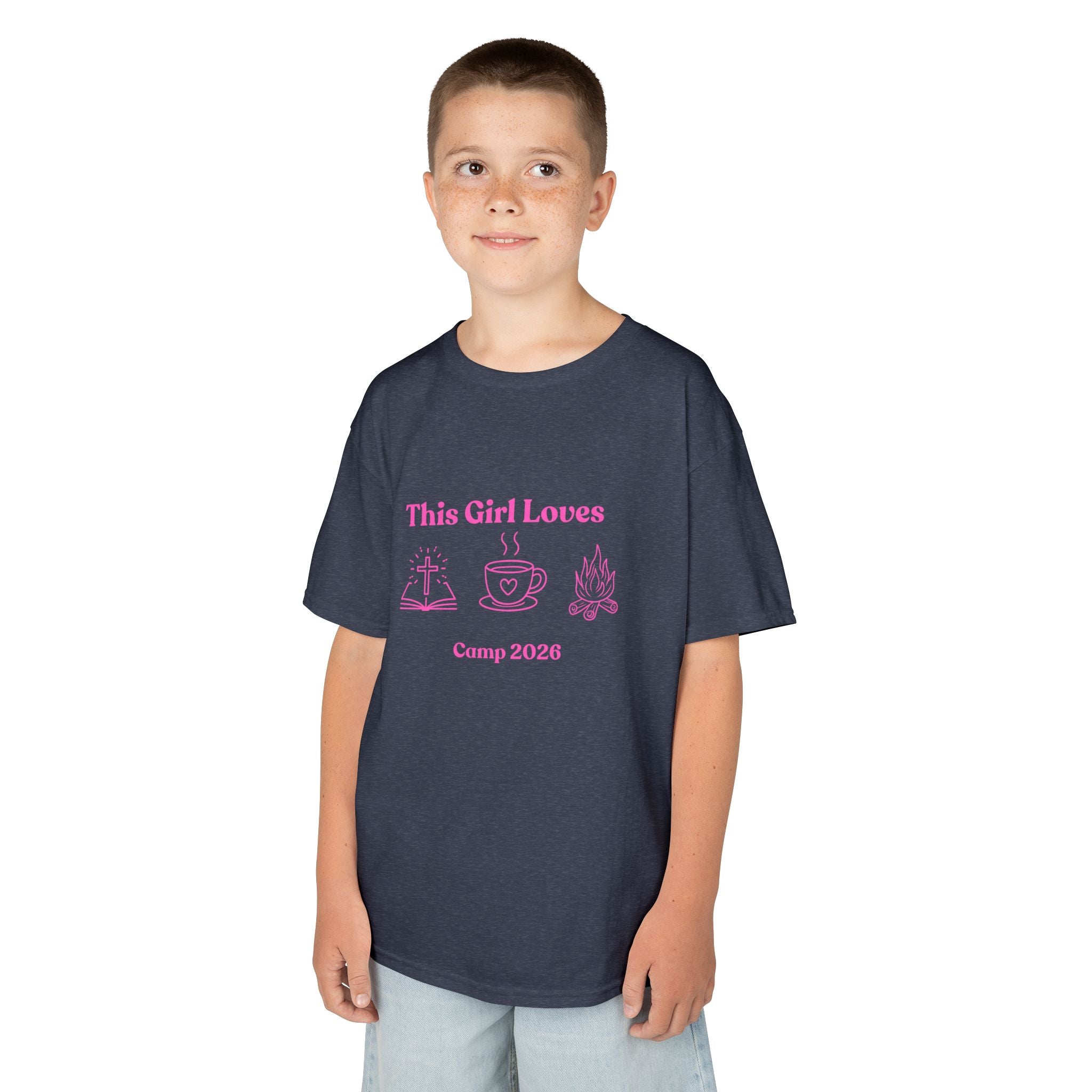 The "Fearless Faith" Camp 2026 Tee – Girls’ Edition