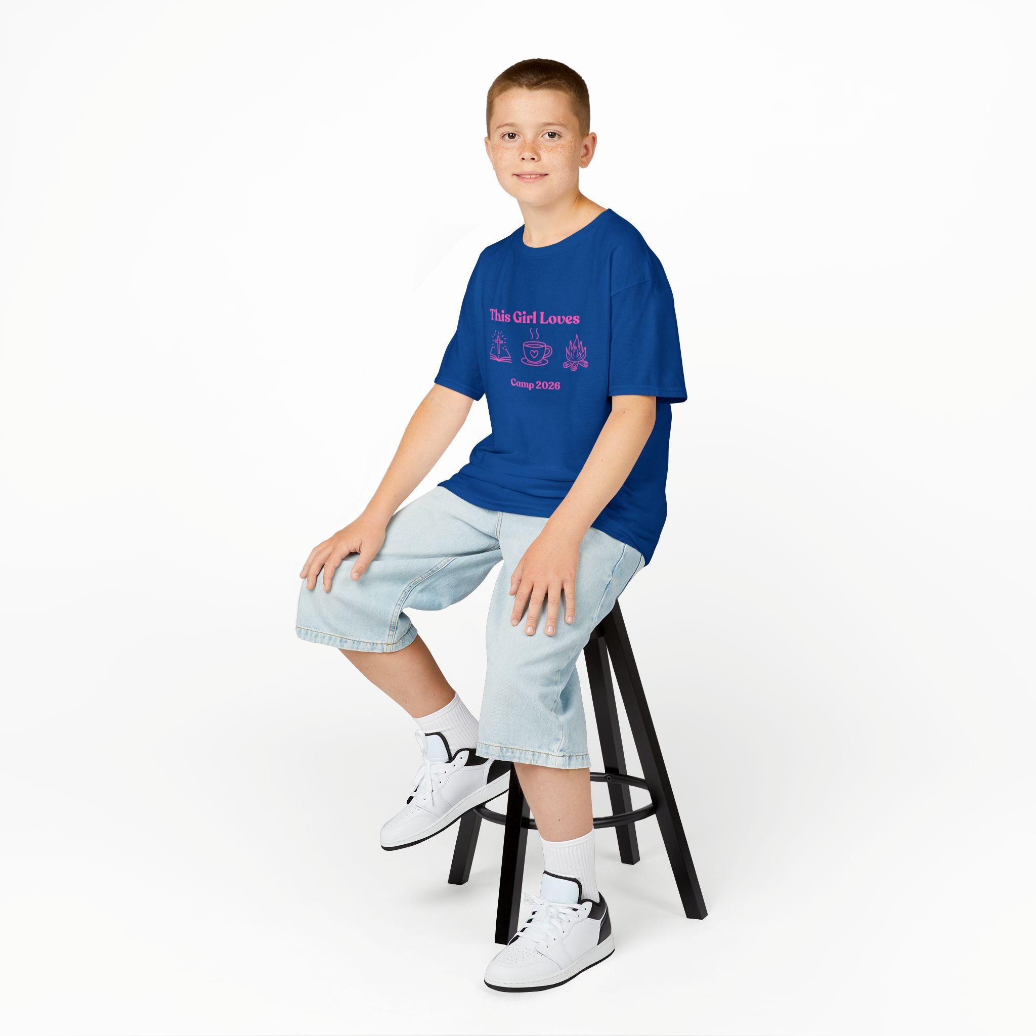 The "Fearless Faith" Camp 2026 Tee – Girls’ Edition