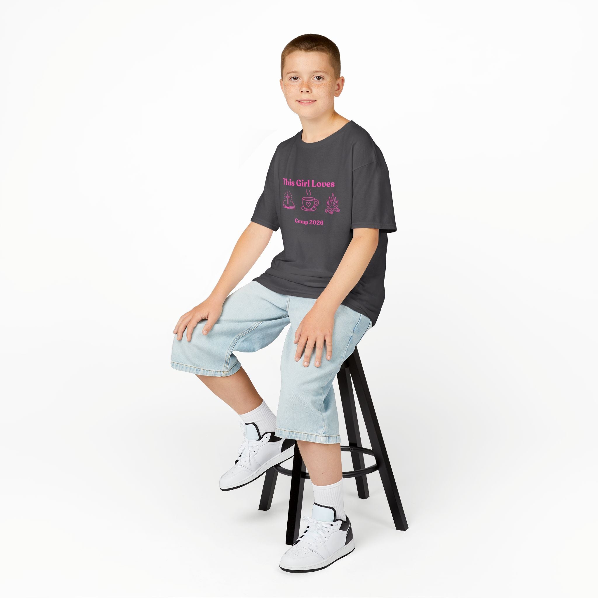 The "Fearless Faith" Camp 2026 Tee – Girls’ Edition