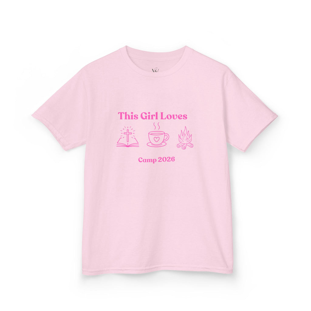 The "Fearless Faith" Camp 2026 Tee – Girls’ Edition