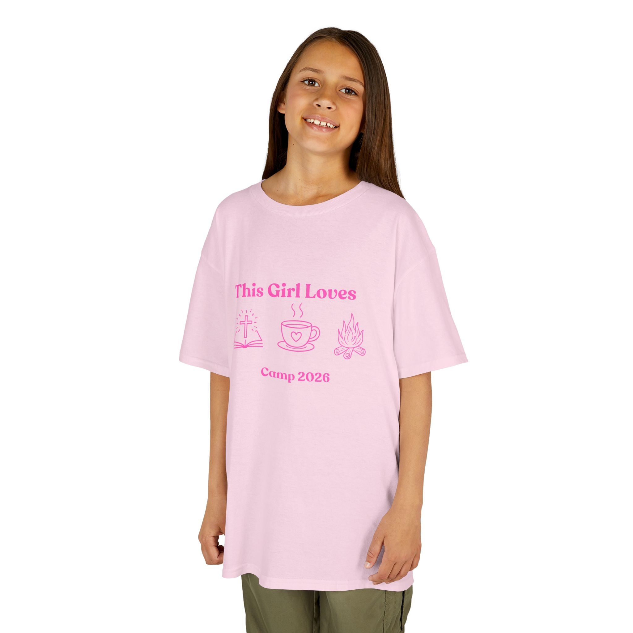 The "Fearless Faith" Camp 2026 Tee – Girls’ Edition